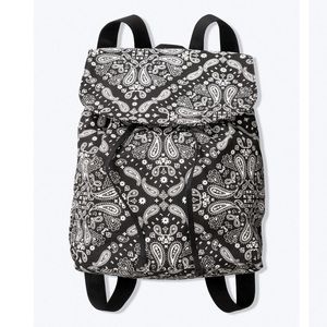NWT VS PINK Black Paisley Mini Backpack